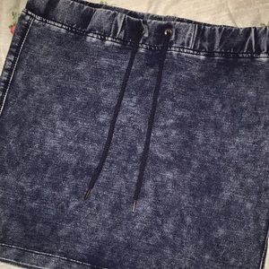 Short Denim Skirt